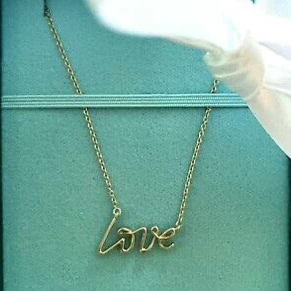 Tiffany & co Love Pendant Necklace - Picture 1 of 7